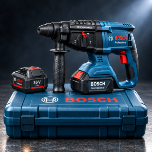 Акумулаторен Перфоратор BOSCH Professional | Безчетков | 2x Батерии 36V