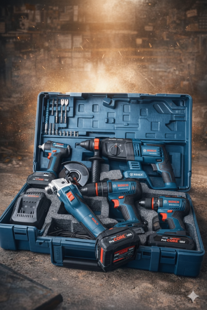 Комплект безжични инструменти BOSCH 18V ProCORE